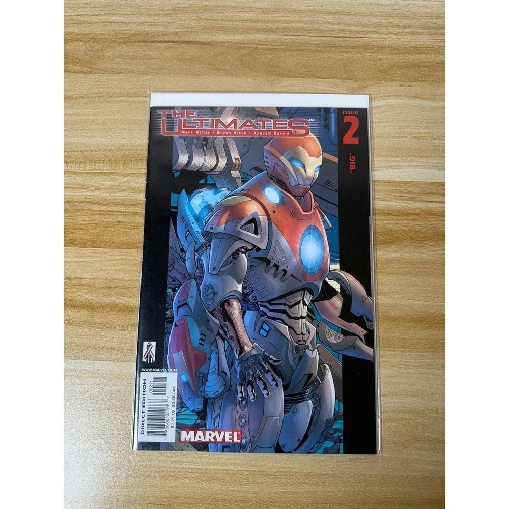 Ultimates #2 (Marvel, 2002) NM | 1st Nick Fury Resembling Samuel L. Jackson